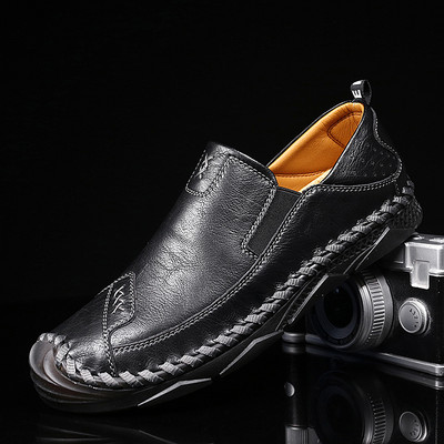 Vīriešu mokasīni ar 3D efektu