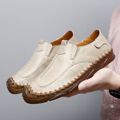 Vīriešu mokasīni ar 3D efektu