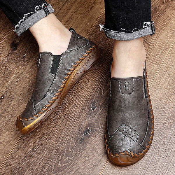 Vīriešu mokasīni ar 3D efektu