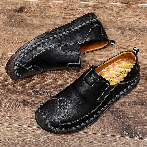 Vīriešu mokasīni ar 3D efektu