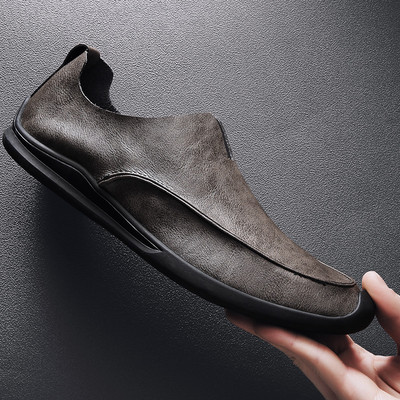 Eleganti vīriešu mokasīni no eko ādas