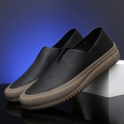 Eleganti vīriešu mokasīni no eko ādas