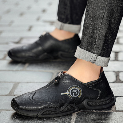 Ανδρικά μοκασίνια από οικολογικό δέρμα - πολλά μοντέλα