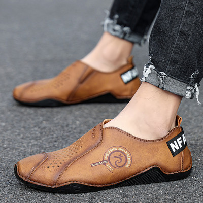 Ανδρικά μοκασίνια από οικολογικό δέρμα - πολλά μοντέλα