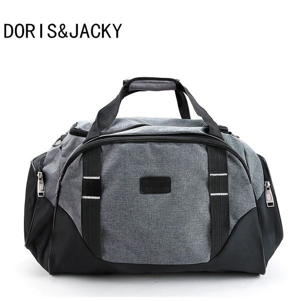 Φορητή τσάντα ταξιδιού για άνδρες και γυναίκες με πλαϊνές τσέπες