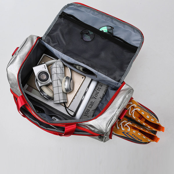 Pārnēsājama ceļojumu soma vīriešiem un sievietēm ar garu rokturi