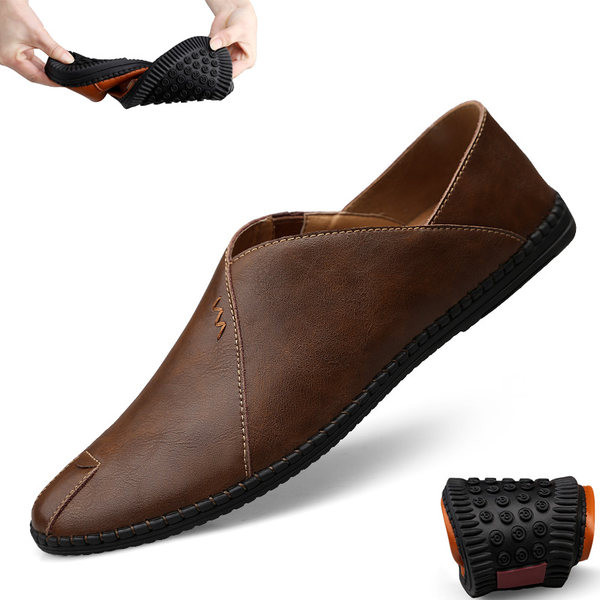 Eleganti vīriešu mokasīni no eko ādas