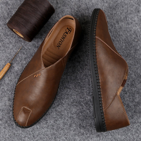 Eleganti vīriešu mokasīni no eko ādas