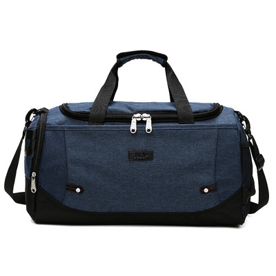 Τσάντα πάνινη για άνδρες και γυναίκες με φερμουάρ στο πλάι