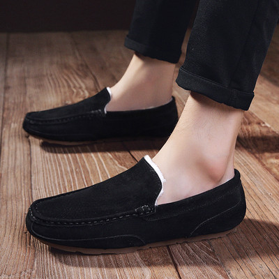 Ανδρικά μοκασίνια με φόδρα