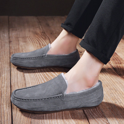 Ανδρικά μοκασίνια με φόδρα