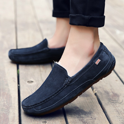 Ανδρικά μοκασίνια με φόδρα