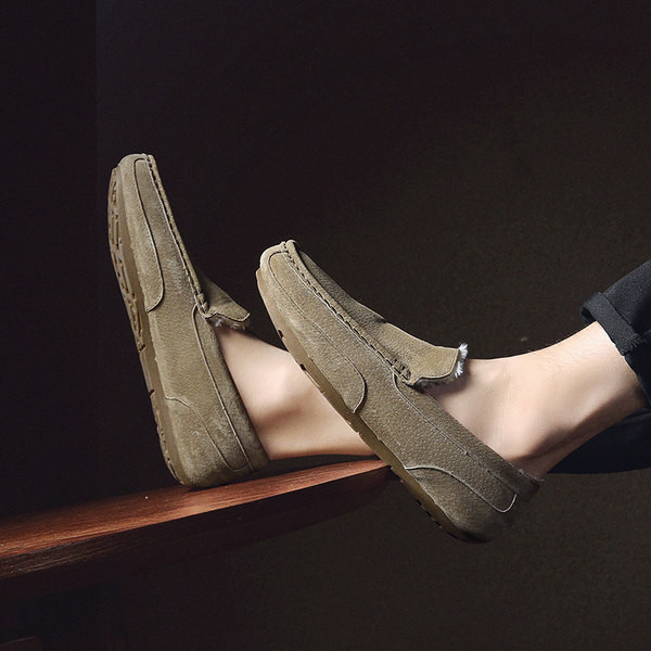 Ανδρικά μοκασίνια με φόδρα