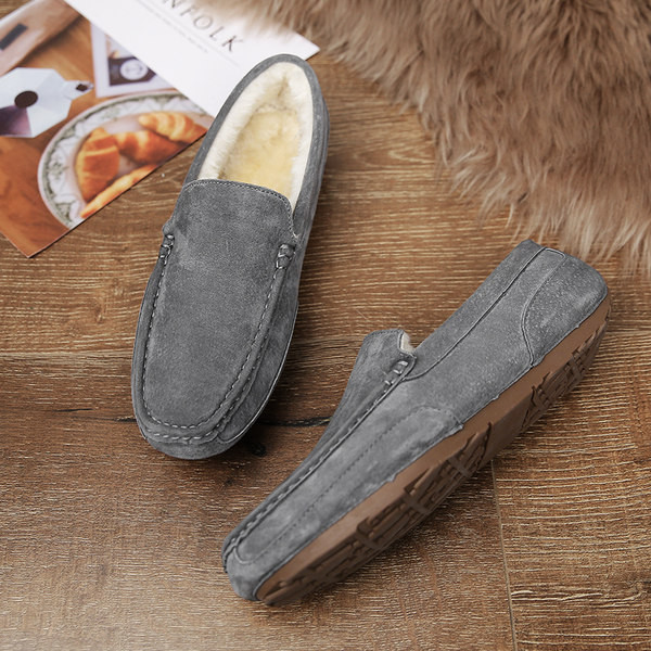 Ανδρικά μοκασίνια με φόδρα