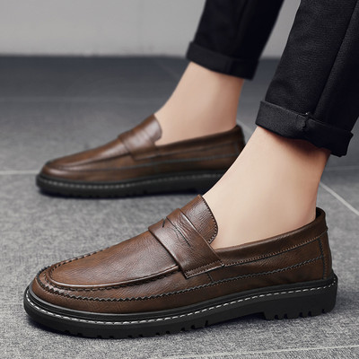 Vīriešu mākslīgās ādas ikdienas apavi