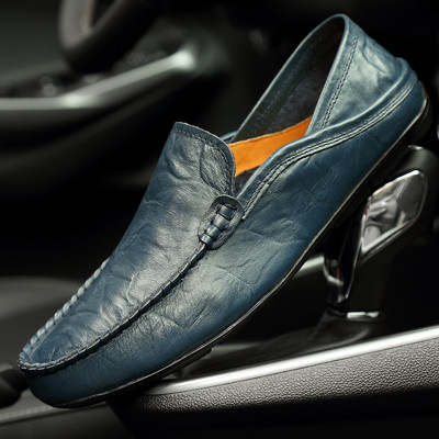 Elegantan model muških mokasina od eko kože