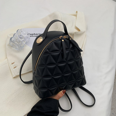 Jauna modeļa sieviešu mugursoma ar plecu rokturiem - eko āda