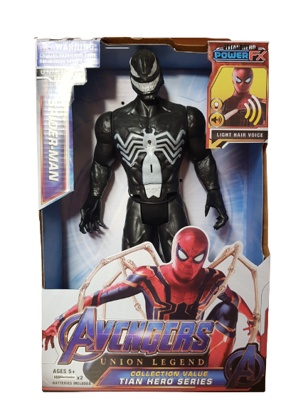 Фигурка Venom, Пластмасова, Черна