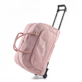 Pārnēsājama ceļojumu soma ar sānu kabatu