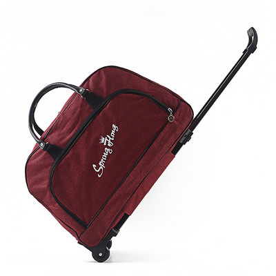 Pārnēsājama ceļojumu soma ar sānu kabatu