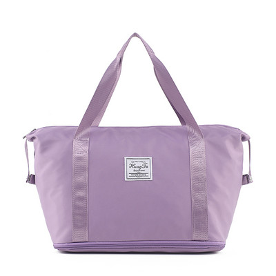 Pārnēsājama ceļojumu soma ar rāvējslēdzēju un plecu siksnām