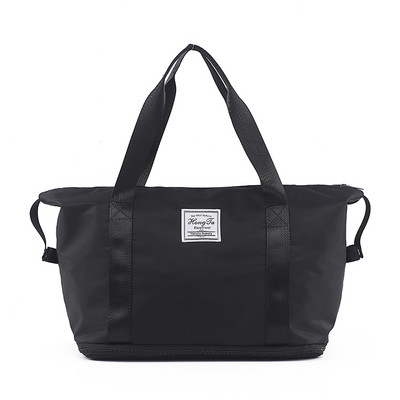 Pārnēsājama ceļojumu soma ar rāvējslēdzēju un plecu siksnām