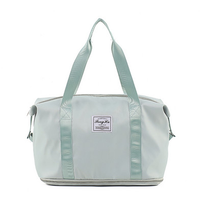 Pārnēsājama ceļojumu soma ar rāvējslēdzēju un plecu siksnām