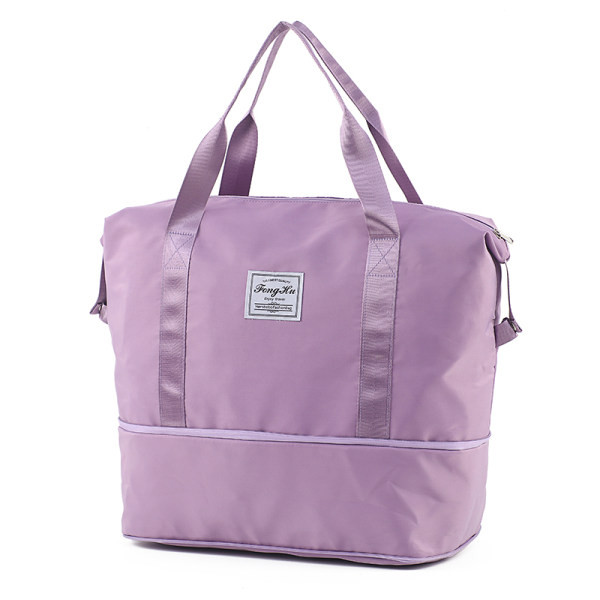 Pārnēsājama ceļojumu soma ar rāvējslēdzēju un plecu siksnām