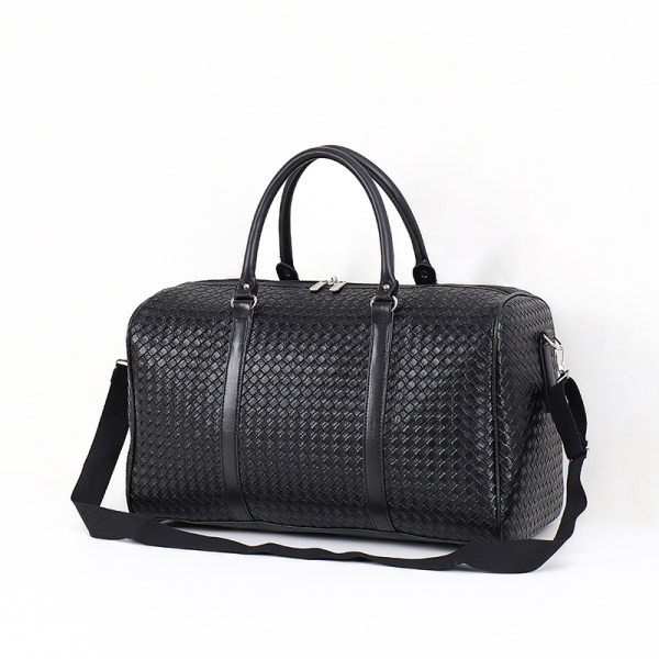 Ādas soma ar lielu bagāžas ietilpību