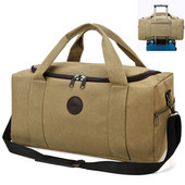 Ceļojumu soma ar garu rokturi un rāvējslēdzēju