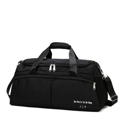 Υφασμάτινη τσάντα ταξιδιού με τσέπη