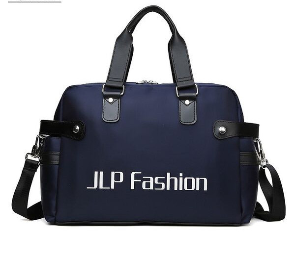 Utazótáska fogantyúval és felirattal