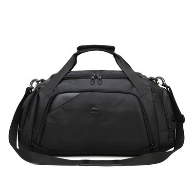 Χειροποίητη τσάντα ταξιδιού με τσέπη