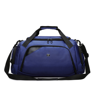 Χειροποίητη τσάντα ταξιδιού με τσέπη