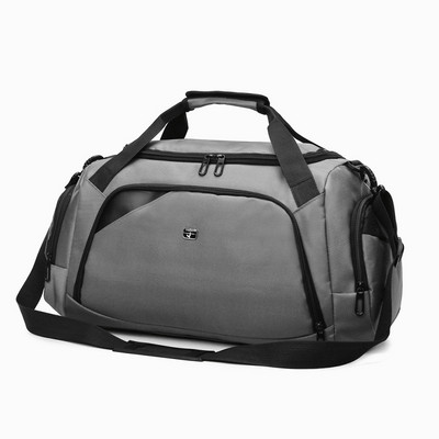 Χειροποίητη τσάντα ταξιδιού με τσέπη