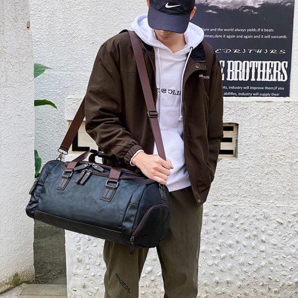 Vienkrāsaina eko ādas soma