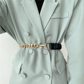 Ženski remen sa metalnom kopčom - pogodan za struk