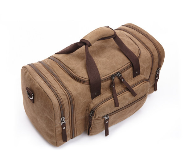 Sűrű táska zsebbel és cipzárral