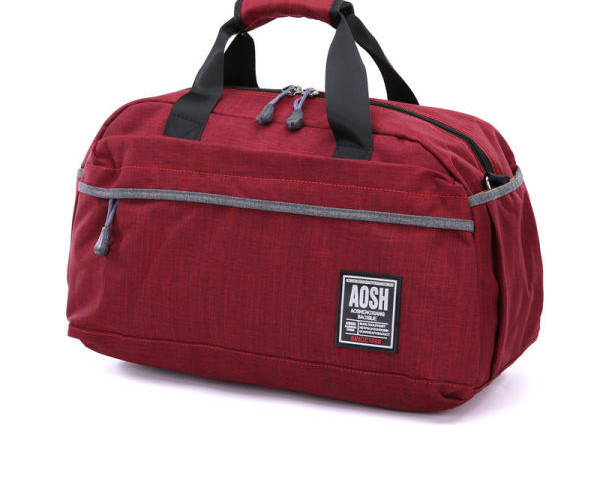 Hordozható utazási kézipoggyász rövid pántokkal