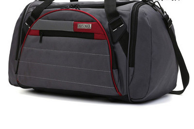 Hordozható utazótáska oldalzsebbel és vállpántokkal