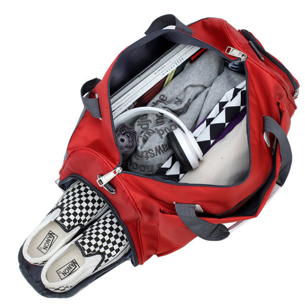 Pārnēsājama ceļojumu soma ar plecu siksnu