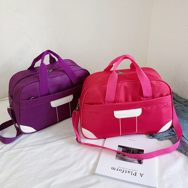 Ūdensizturīga tekstila soma ar priekšējo kabatu, kas piemērota vīriešiem un sievietēm