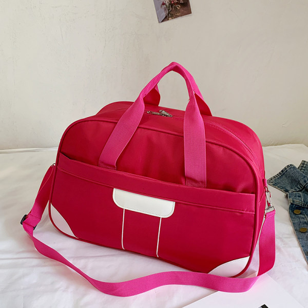 Ūdensizturīga tekstila soma ar priekšējo kabatu, kas piemērota vīriešiem un sievietēm