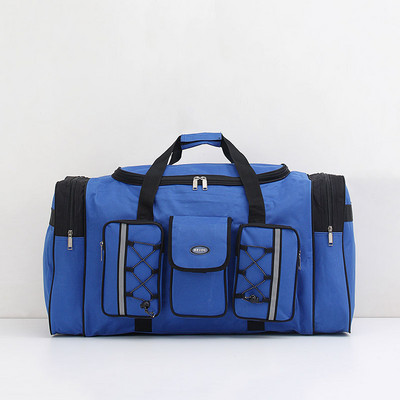 Pārnēsājama ceļojumu soma ar rāvējslēdzēju un kabatu