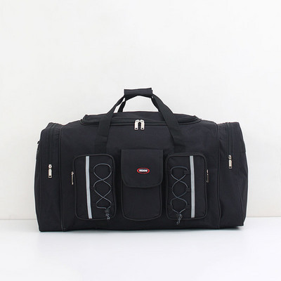 Pārnēsājama ceļojumu soma ar rāvējslēdzēju un kabatu