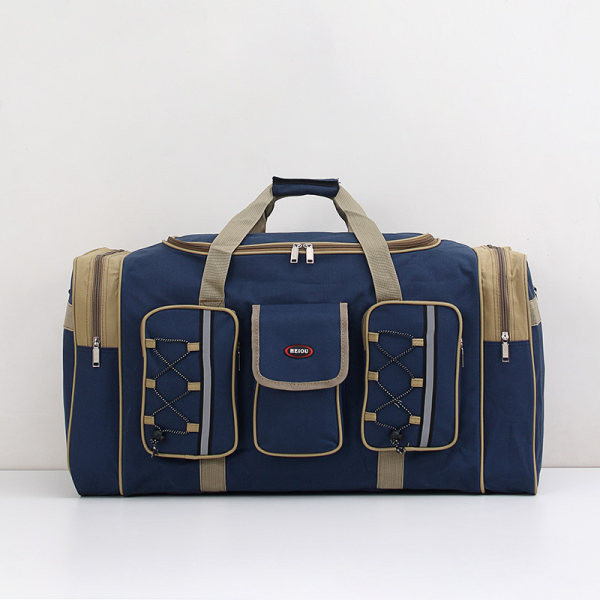 Pārnēsājama ceļojumu soma ar rāvējslēdzēju un kabatu