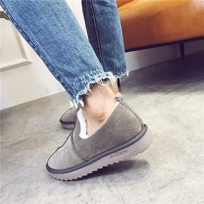 Μοντέρνα γυναικεία μοκασίνια με ζεστή φόδρα κατάλληλα για τον χειμώνα