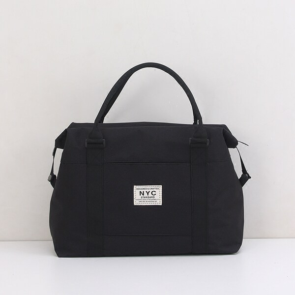 Pārnēsājama audekla soma, kas piemērota vīriešiem un sievietēm