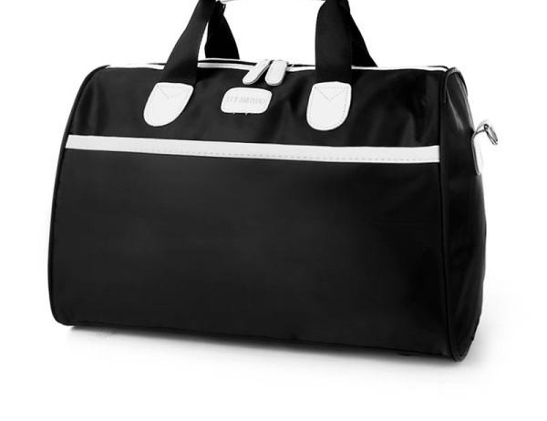 Tekstila rokassomiņa ceļojumiem