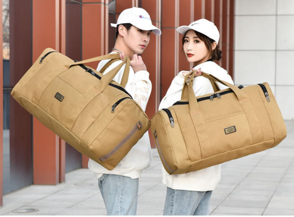 Tekstila soma ar kabatu trīs krāsās